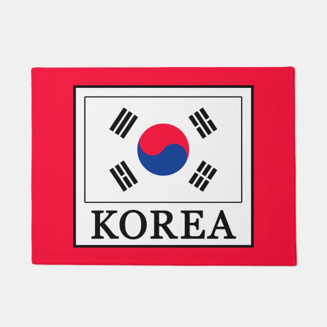 Korea Fußmatte (Vorderseite)
