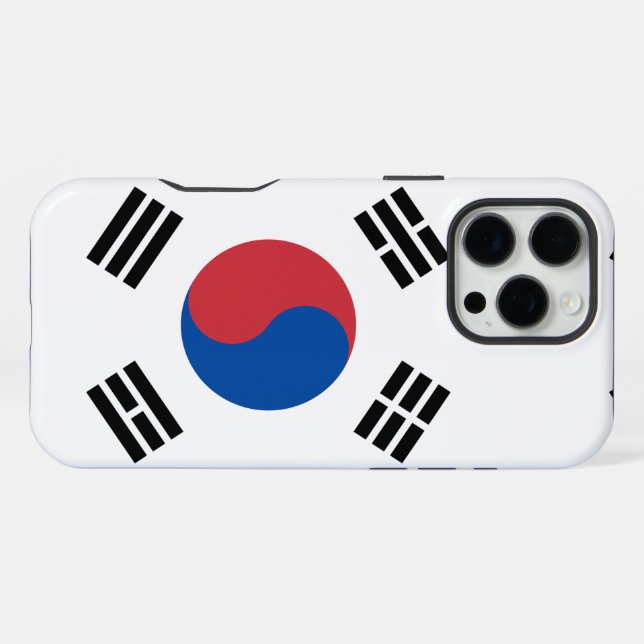 Korea iPhone Hülle (Rückseite (Horizontal))