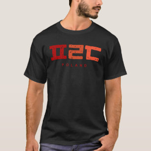 Korea K Kultur Hangul Konsonant Polen 1 T-Shirt