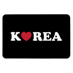 Korea Liebe Heart Magnet