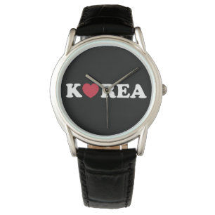 Korea Liebe Heart Watch Armbanduhr
