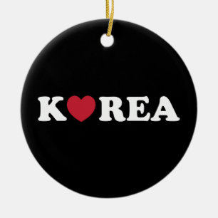 Korea Liebe Herzflasche Keramik Ornament