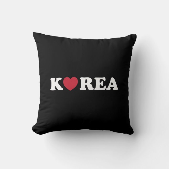 Korea Liebe Herzklopfen Kissen (Vorderseite)