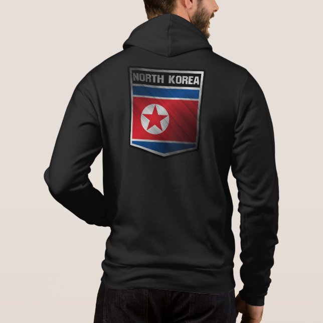 Korea, Nordkorea Hoodie (Rückseite)