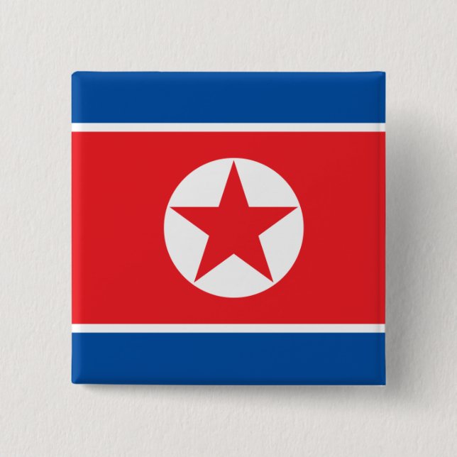 korea nördlich button (Vorderseite)