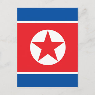 korea nördlich postkarte