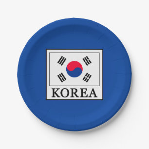 Korea Pappteller