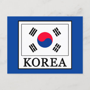 Korea Postkarte