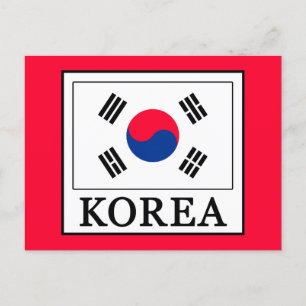 Korea Postkarte