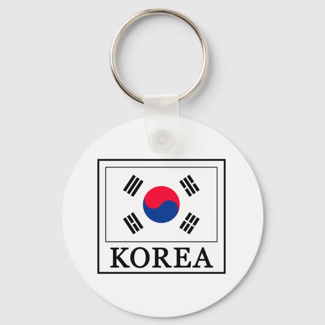 Korea-Schlüsselanhänger Schlüsselanhänger (Vorderseite)