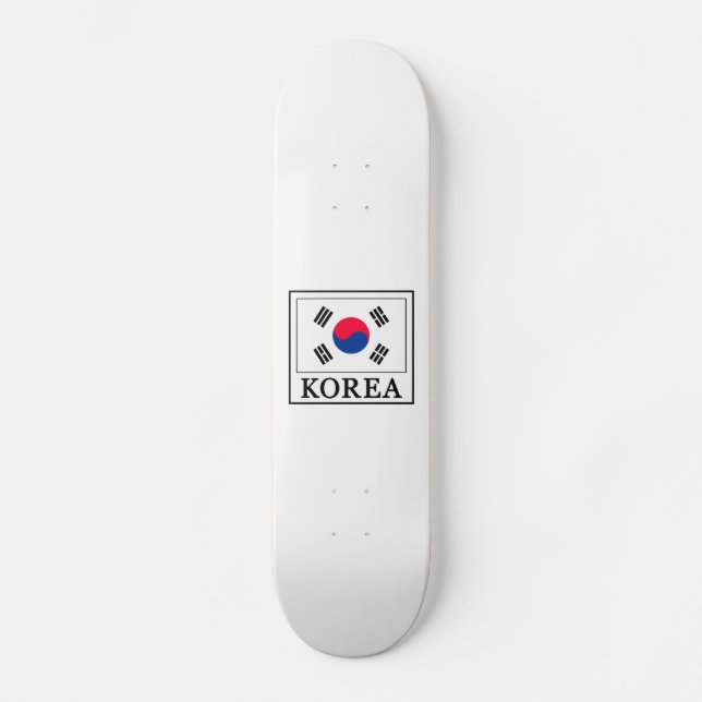 Korea Skateboard (Vorderseite)