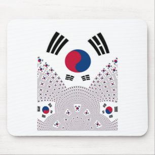 Korea Vibes: Eine Botschaft des Friedens Mousepad