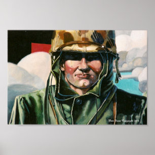 Koreakrieg - US-Marinesoldat Poster