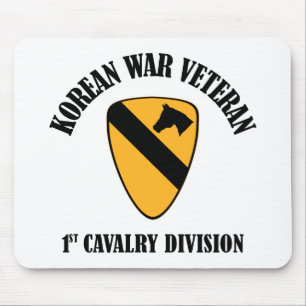 Koreakrieg-Veteran - 1. Cav Mousepad