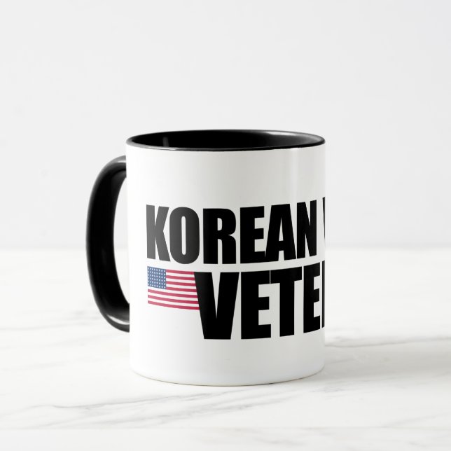 Koreakrieg-Veteran Tasse (Vorderseite Links)