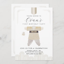 Korean Dol First Birthday Hanbok Invitation  Einladung