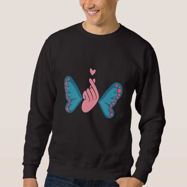 Korean Drama Kdrama Finger Heart 1 Sweatshirt (Vorderseite)