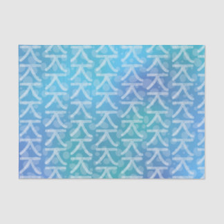 Korean Hangul Letter Jei Seidenpapier