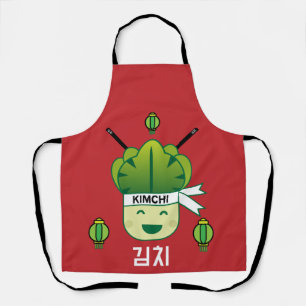 Korean Kimich Healthy Cabbage Food Probiotics Apr Schürze