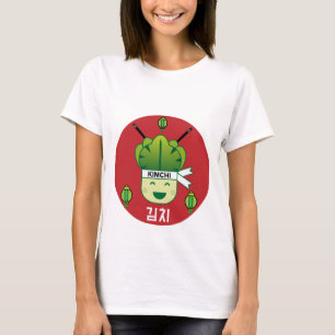 Korean Kimich Healthy Cabbage Food Probiotics Apr T-Shirt