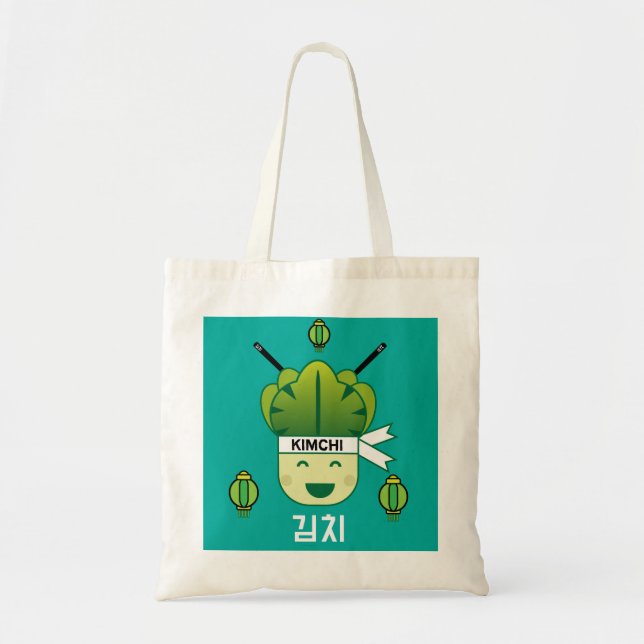 Korean Kimich Healthy Cabbage Food Probiotics Apr Tragetasche (Vorne)