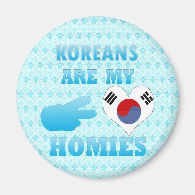 Koreaner sind meine Heimat Magnet (Vorne)