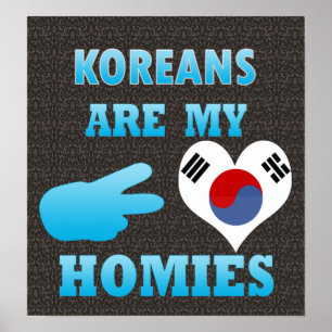 Koreaner sind meine Heimat Poster