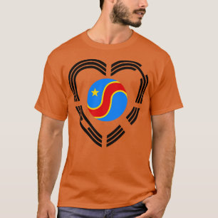 Koreanisch Kongolesische Demokratische Republik Mu T-Shirt