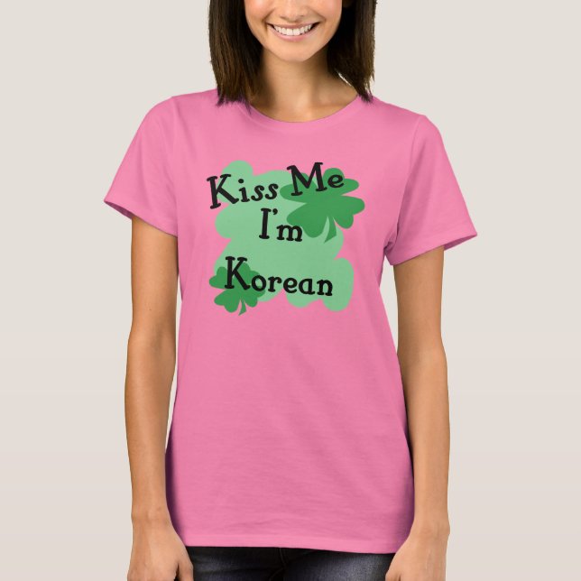 Koreanisch T-Shirt (Vorderseite)