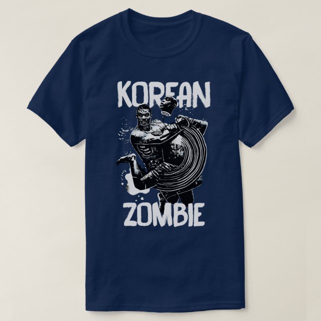 Koreanisch Zombie Sketch T-Shirt (Design vorne)