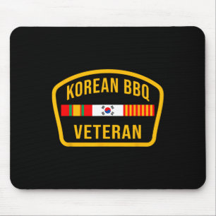 Koreanische Grillen Veteran Funny Food Lover Gym C Mousepad