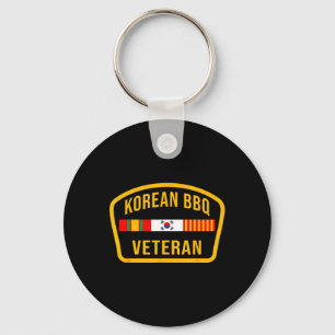 Koreanische Grillen Veteran Funny Food Lover Gym C Schlüsselanhänger
