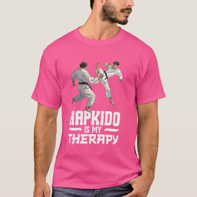 Koreanische Hapkido Uniform Martial Arts Fighting  T-Shirt (Vorderseite)