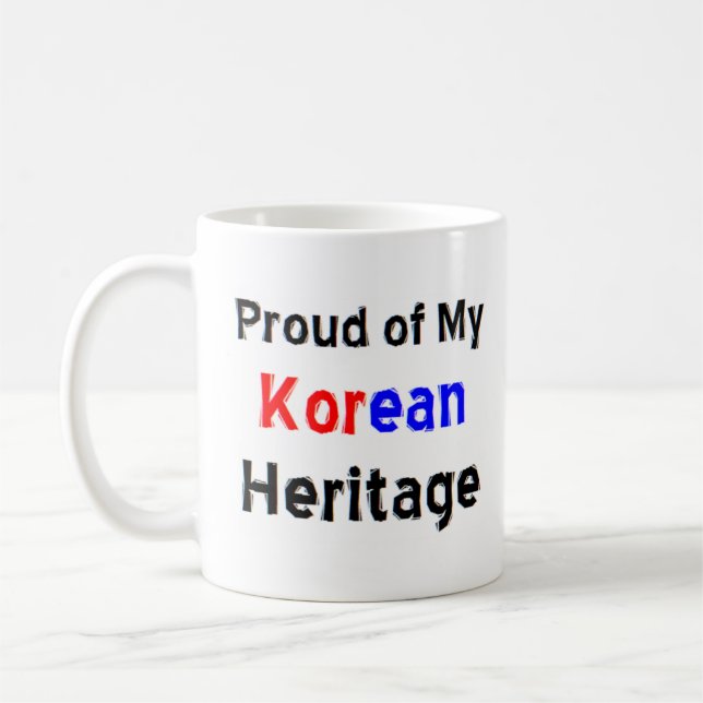 koreanische Kaffee-Tasse Kaffeetasse (Links)