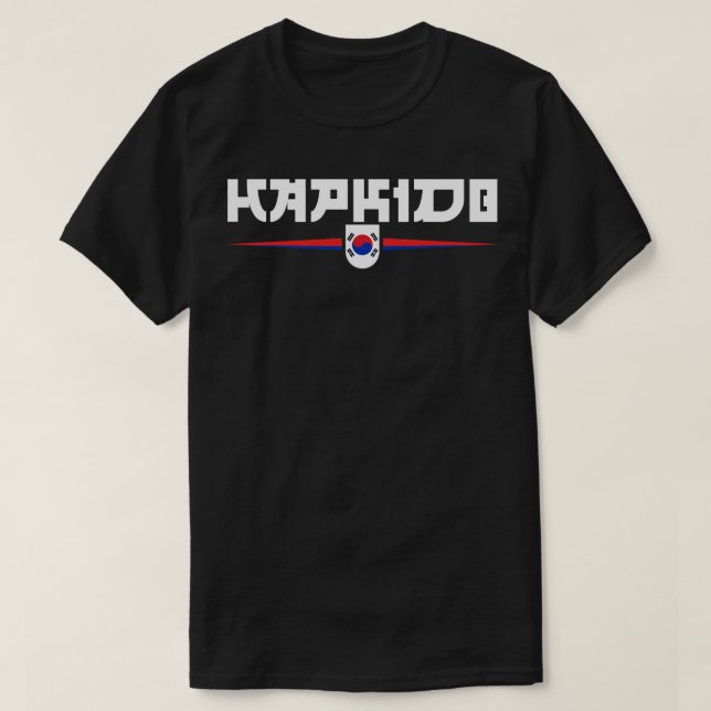 Koreanische Kampfkunst Hapkido T-Shirt (Design vorne)