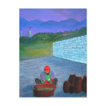 Koreanische Kimchi-Frau