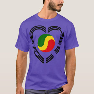 Koreanische kongolesische Republik Multinationaler T-Shirt