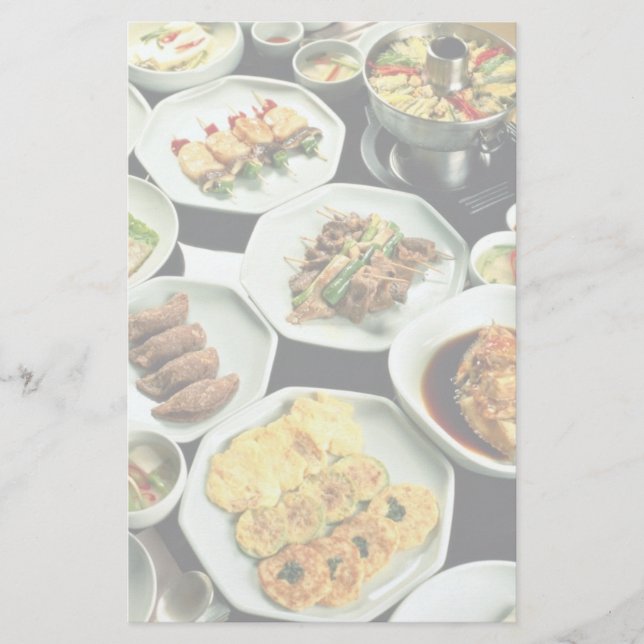 koreanische Küche Briefpapier (Vorderseite)