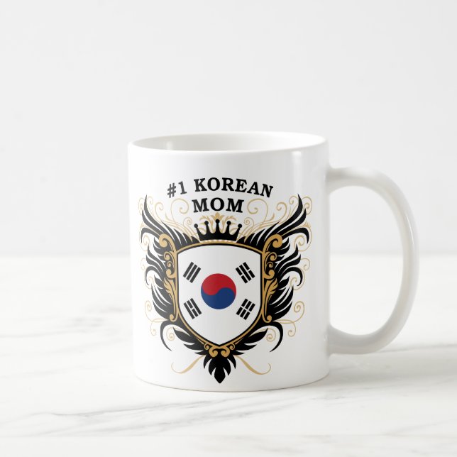 Koreanische Mama der Nr.-eine Kaffeetasse (Rechts)