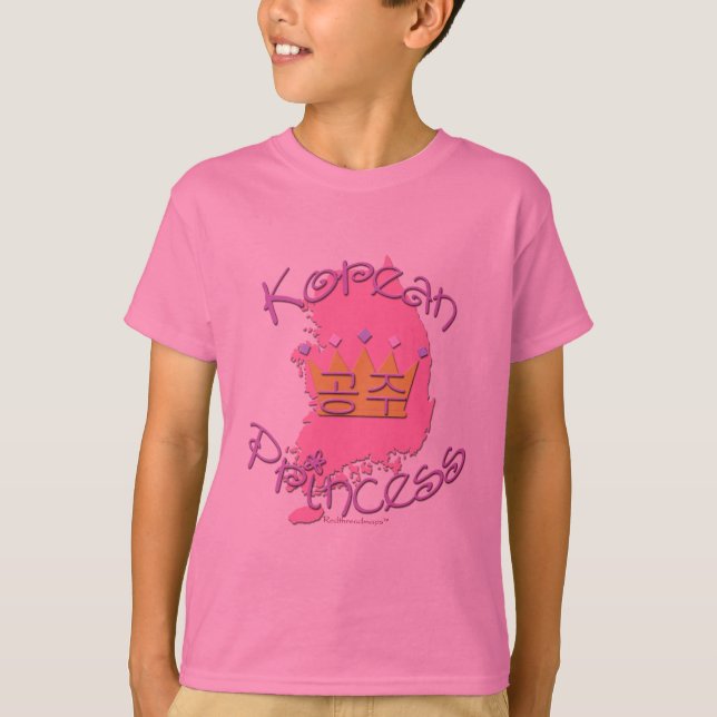 Koreanische Prinzessin T-Shirt (Vorderseite)