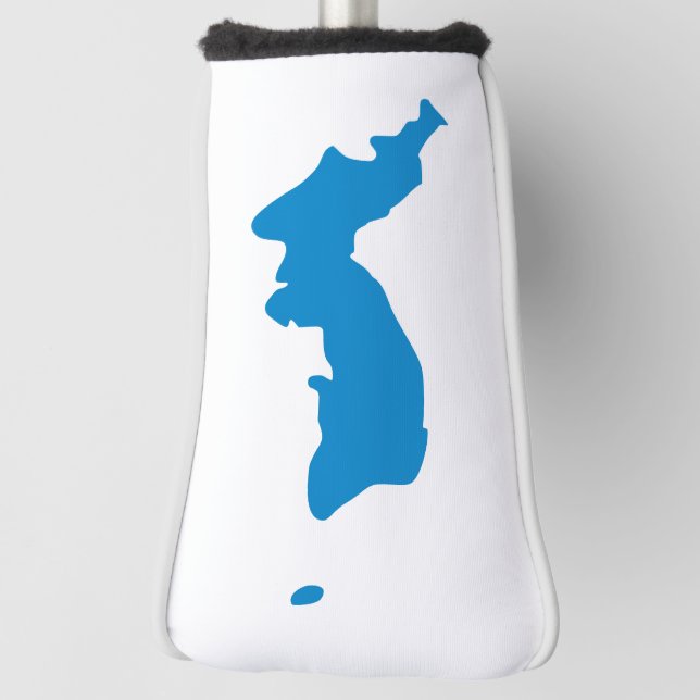 Koreanische Vereinheitlichungs-Flagge Golf Headcover (Rotieren 90)