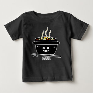 Koreanische würzige weiche baby t-shirt
