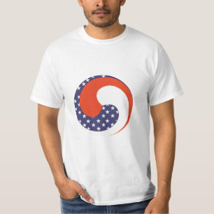 Koreanischer Amerikaner Taeguk T-Shirt