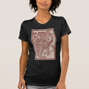 Koreanischer Folk Art Tiger T-Shirt