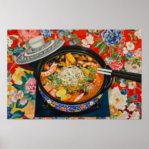Koreanischer Hot Pot Poster