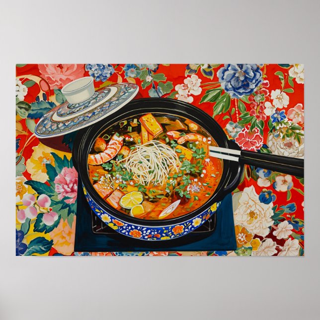 Koreanischer Hot Pot Poster (Vorne)