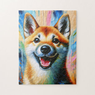 Koreanischer Jindo Hund Acryldruck Dog Lover Gesch Puzzle