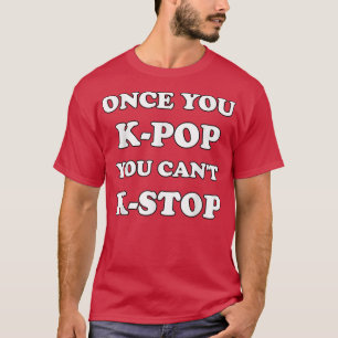 Koreanischer K-Pop Snap Finger Heart Hand I Liebe T-Shirt
