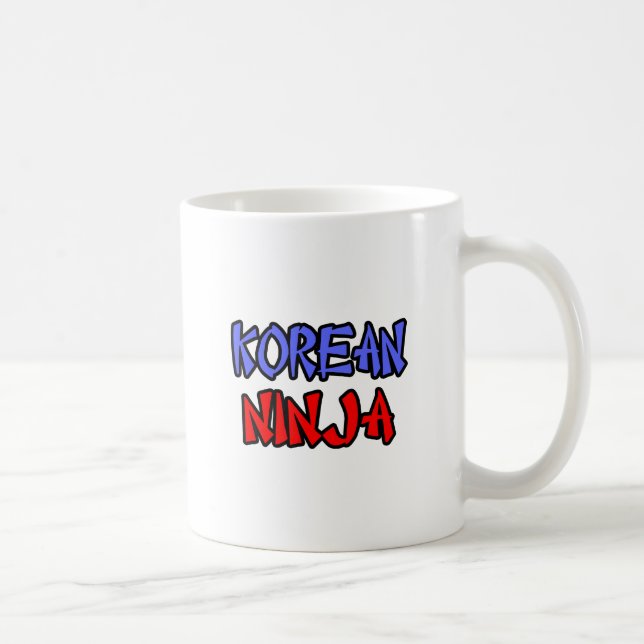 Koreanischer Ninja Tasse (Rechts)