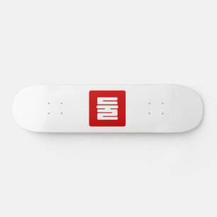 Koreanischer Nummer 2 Zwei 둘 【Dul】 Hangul Skateboard
